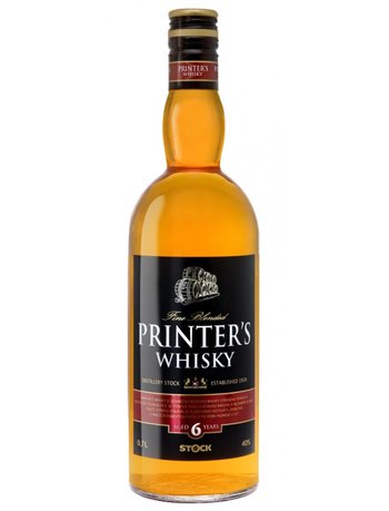 Printer`s whisky 0,7l