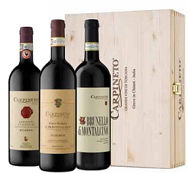 Set 3 ksI Grandi Classici Toscani 3ks Gift Box Carpineto