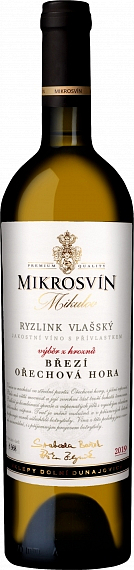 Mikosvín Ryzlink vlašský Pozdní sběr2022